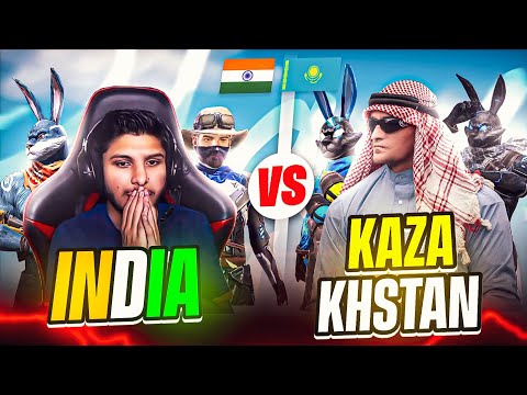 INDIA🇮🇳 VS KAZAKHSTAN🇰🇿 || 4VS4 - GARENA FREE FIRE #freefire #nonstopgaming #ffvideo