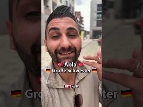 That meant: Abi, Abla, and Yenge in German! 🇹🇷🇩🇪🤙 #turkish #germancourse #easyturkish