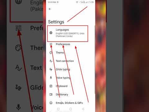 how to change keyboard language #youtubeshorts