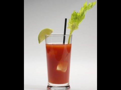 BLOODY MARY, Receta #243, Jugo de tomate, bebidas con tequila Video