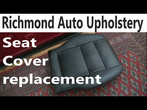 Mercedes replacement Seat cover from Richmond Auto Upholstery
