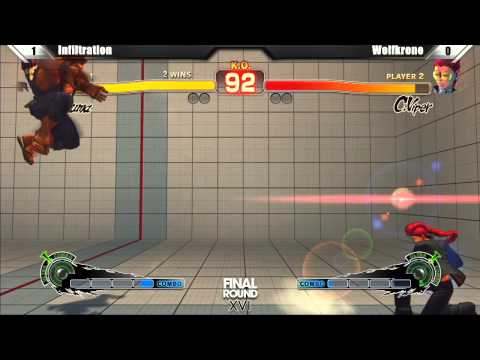SSF4 AE2012 Losers Finals Infiltration vs Wolfkrone - Final Round XVI Tournament
