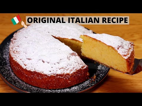 ITALIAN PARADISE CAKE [Torta Paradiso] Original Recipe