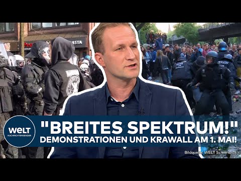ERSTER MAI: "Wundertüte für die Polizei!" Einsatzkräfte in Hamburg und Berlin rechnen mit Krawall!