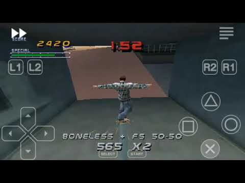 Tony Hank's pro skater 2 #school 2-wallride 5 bells
