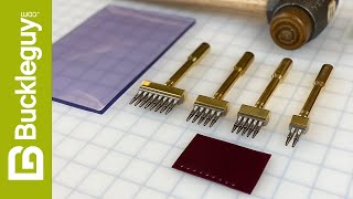 How to Use Stitching Punches - Sinabroks Product Review