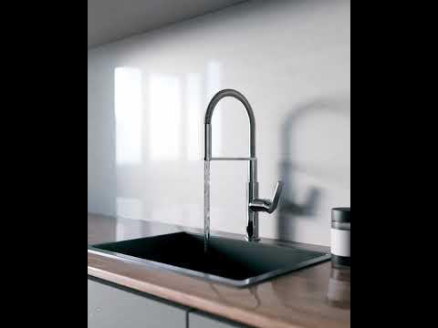 kielle Magnus - Baterie chiuvetă cu braț flexibil, crom 10516100