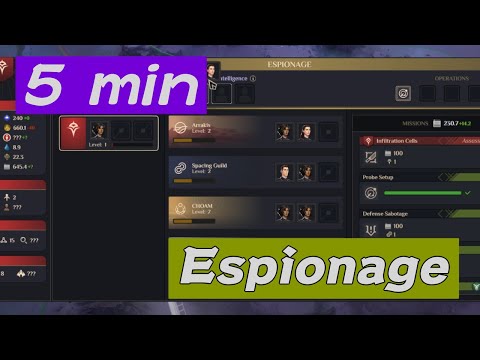 Espionage Guide - Spice Wars in 5 minutes