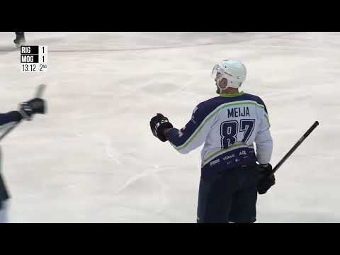 Optibet Hokeja Līga: HS Rīga - HK Mogo/LSPA. Spēles labākie momenti (26.10.2023)