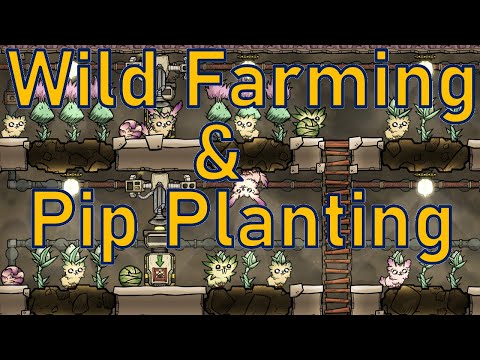 Oxygen Not Included - Tutorial Bites - Wild Farming & Pip Planting