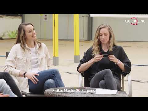 Andy Schmid, Kerstin Kündig, Nina Brunner und Tanja Hüberli spielen Wahrheit oder Pflicht