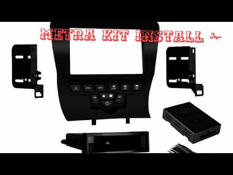 DiY my 2012 Dodge Charger metra kit install