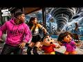 Shinchan Franklin Survive The Biggest Tornado At Home ️ GTA 5 Tamil Mod