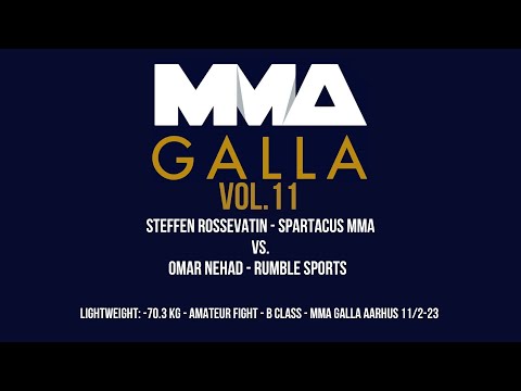 Steffen Rossevatin (Spartacus MMA) Vs. Omar Nehad (Rumble Sports)
