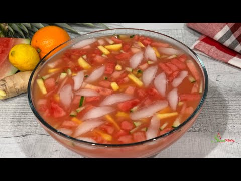 Simple Party Fruit Punch Recipe From Scratch! Quick, Easy, Delicious & Sugar Free