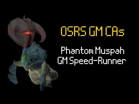 OSRS Phantom Muspah Speed-Runner Grandmaster Combat Achievements [without smite phase skip]