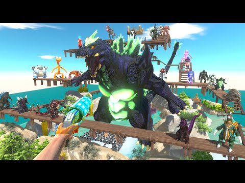 FPS AVATAR rescue mission AROUND SUPER Godzilla - ARBS