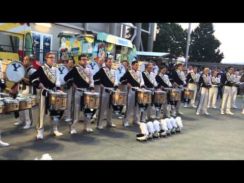 BYU Drumline 2015-Double Beat 9000