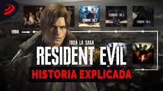 TODA la HISTORIA de RESIDENT EVIL: CRONOLOGÍA COMPLETA + FINAL EXPLICADO de REQUIEM