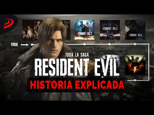 TODA la HISTORIA de RESIDENT EVIL: CRONOLOGÍA COMPLETA + FINAL EXPLICADO de REQUIEM