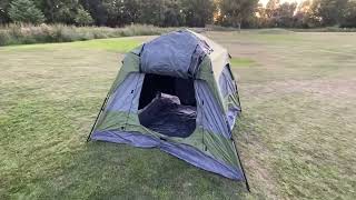 OutdoorMaster Tienda de campaña para 4 Personas con tecnología Dark Space, No es quechua pero se mon