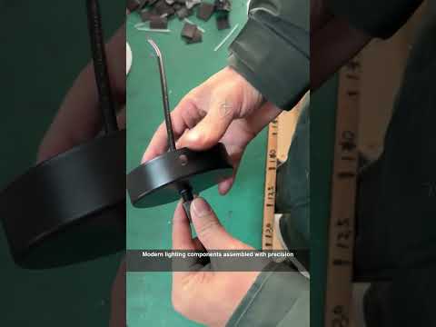 Custom Lighting Factory: Bamboo & Brass Pendant Production Line