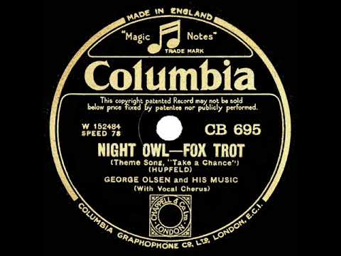 1933 George Olsen - Night Owl (Ethel Shutta, vocal)