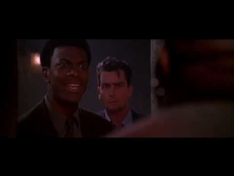 Money Talks - Chris Tucker & Charlie Sheen - Getting Weapons Scene - Clip #14