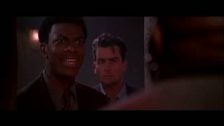 Money Talks - Chris Tucker &amp; Charlie Sheen - Getting Weapons Scene - Clip #14