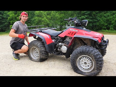 Seller Gave Up On This $350 Honda 4x4 ATV