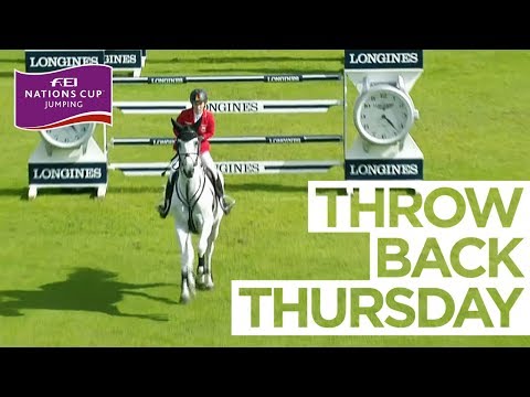 Beerbaum with effortless ease in Hickstead #ThrowbackThursday | FEI Nations Cup™ Jumping 2017