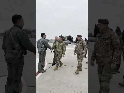 Ayer en Las Higueras pilotos Argentinos realizaron el Vuelo Solo en el Sistem de Armas F-16 MLU