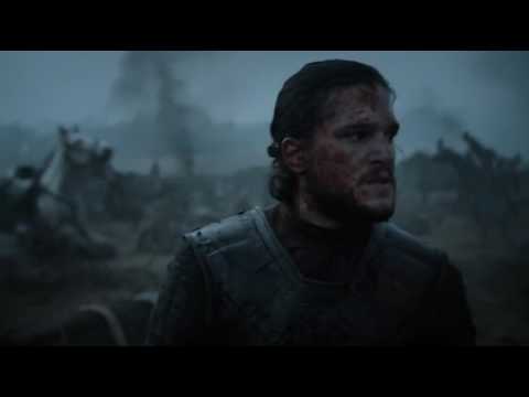 Game of Thrones 6x09 Jon Snow in Battlefield