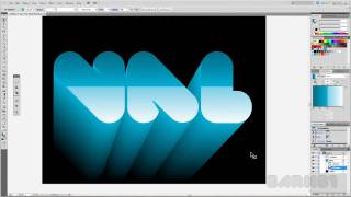Tutorial Texto 3D Adobe Illustrator CS5 español. Full HD!!!