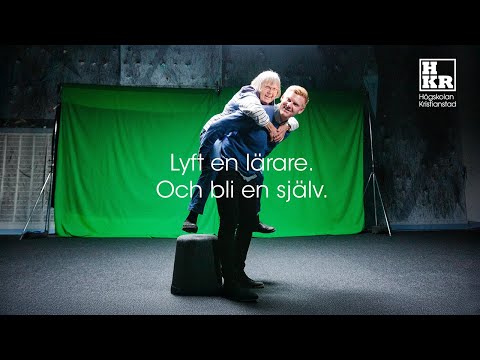 Johan lyfter sin lärare Eva