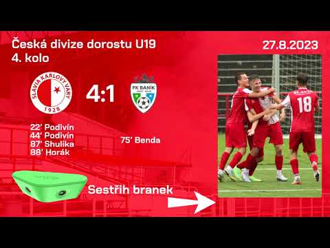 FC Slavia Karlovy Var U19 4:1 FK Baník Most - Souš U19