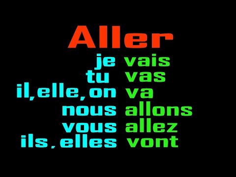 Le verbe Aller - Présent de l'indicatif - alain le lait