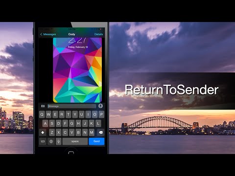 ReturnToSender turns the "return" key into a "Send" key in Messages - iPhone Hacks