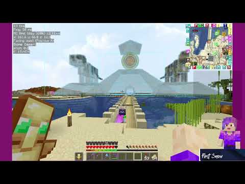 Mind-Blowing Alien Sunset in Minecraft Realm! - Jan 12, 2024