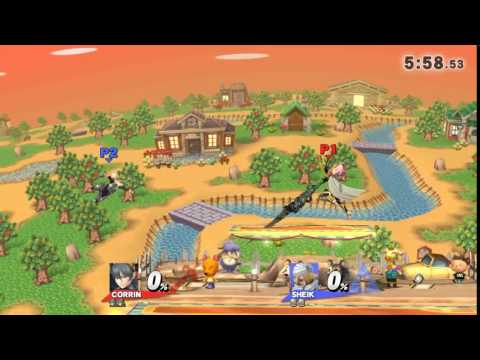 How to Approach Sheik in Neutral (With Corrin)