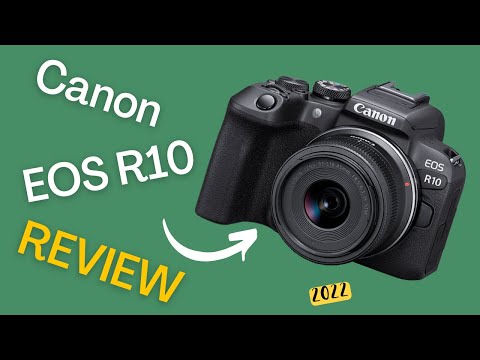 Canon EOS R10 korpusas + tvirtinimo adapteris EF-EOS R video
