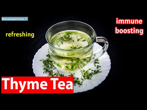 How to make Thyme Tea | Health Benefits of Thyme Tea | Hormones Balancing Drink