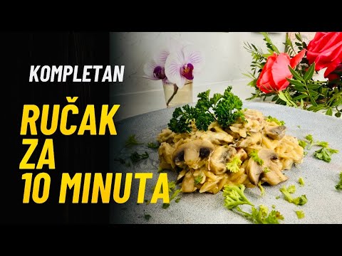 Ručak iz tiganja za 10 minuta! Orzo testenina osvaja na prvi zalogaj | 10-Minute One Pan Orzo Pasta