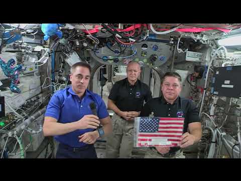 Happy Fourth of July from the International Space Station