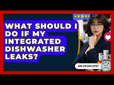 What Should I Do If My Integrated Dishwasher Leaks? - Home Appliance Report