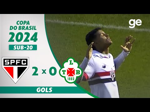 Gols e lances de São Paulo x Tuna Luso