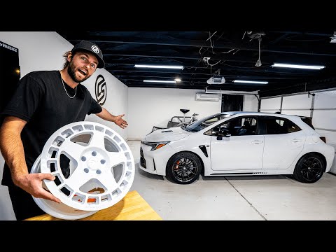 GR Corolla Fifteen52 Turbomac Wheel Install & Fitment