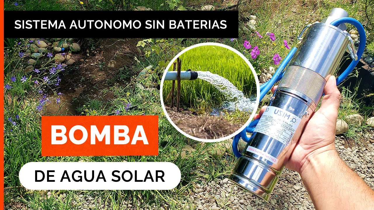 Watch AGUA GRATIS!! 💧☀️ Bomba Sumergible Solar para Pozo Profundo (Levanta hasta 70 metros) Sin Baterías Now AGUA GRATIS!! 💧☀️ Bomba Sumergible Solar para Pozo Profundo (Levanta hasta 70 metros) Sin Baterías