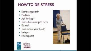 Managing the Stress of a Family Caregiver - Professional Caregiver Recorded Webinar