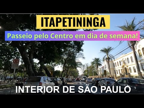 ITAPETININGA SP: Rolê pelo Centro em um Dia Comum, Interior de São Paulo!